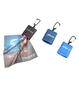 Produktbilde for Brynhild rPET Brilleklut i Neoprenholder