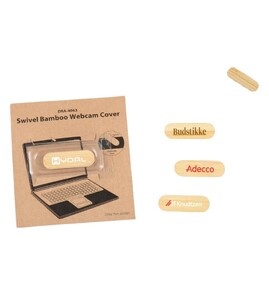 Produktbilde for Banden Bambus Webcam Cover