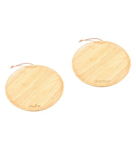 Produktbilde for Town Serveringsbrett Gummitre 27 cm med Oppheng