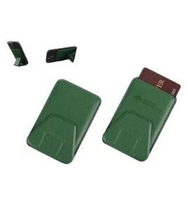 Produktbilde for Boro PU-skinn Kortholder med Telefonstativ