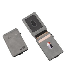 Produktbilde for Bruck RFID Resirkulert Aluminium og PU Kortholder med Sporing