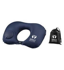Produktbilde for rPET U-Formet Oppblåsbar Nakkestøtte