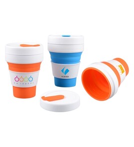 Produktbilde for Ellinor 355 ml Silikon Sammenleggbar Kopp