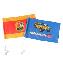 Produktbilde for Clip-on Vindusflagg til Bil