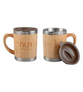 Produktbilde for Ariana 300 ml Bambus Termokopp med Håndtak