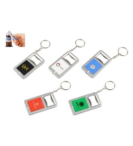 Produktbilde for Alida  Flaskeåpner med Nøkkelring og LED-lys 