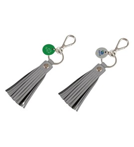 Produktbilde for Elva Refleks PU Lær Nøkkelring med Dusk 