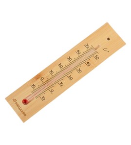 Produktbilde for Aasta Bambus Veggtermometer