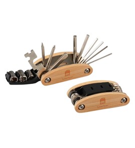 Produktbilde for Almara Bambus 16-i-1 Multiverktøysett til Sykkel