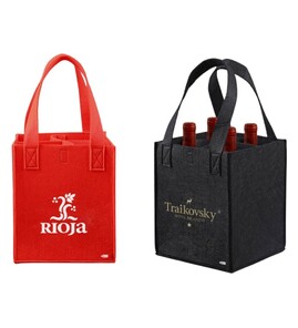 Produktbilde for Elna Filt Bærenett til 4 Flasker