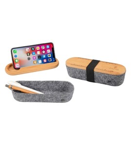 Produktbilde for Antwerp Bambus og RPET Mobilstativ og Penneholder