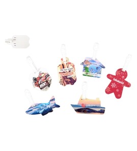 Produktbilde for Jana Akryl Bagasjelapp i Tilpasset Form