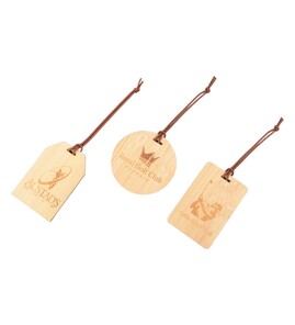 Produktbilde for Bandon Bambus Golfbag Tag