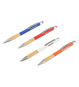 Produktbilde for Moson Resirkulert Aluminium og Bambus Touch/Stylus  Kulepenn