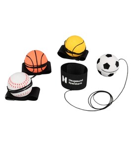 Produktbilde for Ajaccio Gummi Sportsball med Håndleddsretur