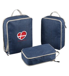 Produktbilde for GRS RPET 3 stk Organiseringssett til Bagasje