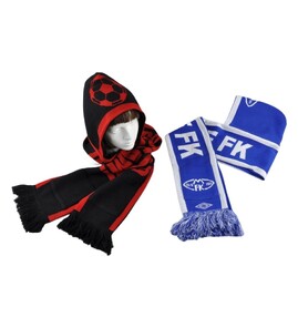 Produktbilde for Supporterskjerf med Hette