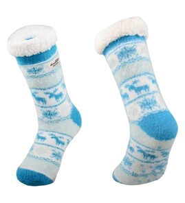 Produktbilde for Maui Polyester Sherpafôret Tøffelsokker