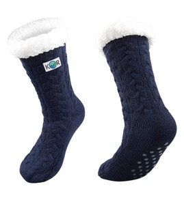 Produktbilde for Siena Akryl Sherpafôret Tøffelsokker