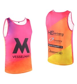 Produktbilde for Amio RPET Fullfargetrykket Teknisk  Singlet