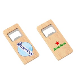 Produktbilde for Cherbourg Tre og Rustfritt Stål Flaskeåpner