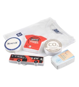 Produktbilde for Kani Bomull Komprimert T-skjorte og Håndkle