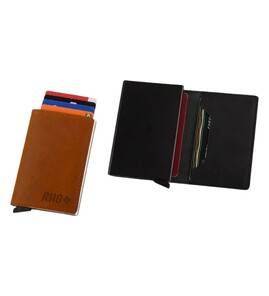 Produktbilde for City Resirkulert Lær RFID Lommebok