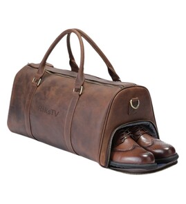 Produktbilde for Aral Retro Skinn 30L Weekendbag