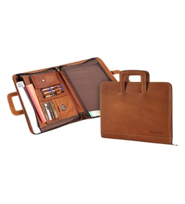 Produktbilde for Bosten Retro Lær Dokumentmappe