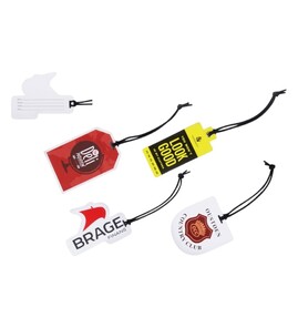 Produktbilde for Egen Form PVC Bagasjelapp