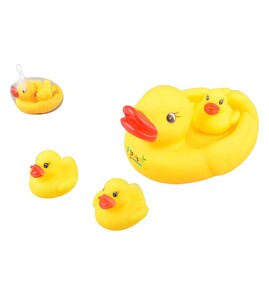 Produktbilde for Ovia PVC-vinyl Sett med Badeender med Lyd