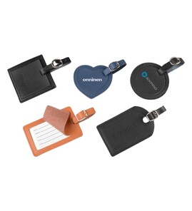 Produktbilde for Ekte Lær Bagasjelapp