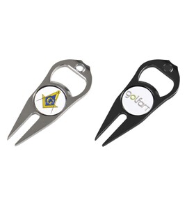 Produktbilde for Jett 4-i-1 Golf Greengaffel og Flaskeåpner 