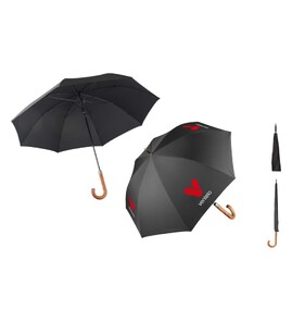 Produktbilde for Onera RPET 27” Stormsikker Paraply med Trehåndtak