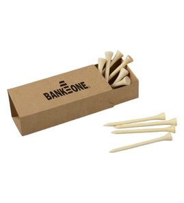 Produktbilde for Clover Bambus Golf Pegger i Papireske