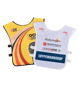 Produktbilde for Zaro Polyester Startvester med Elastiske Sidebånd