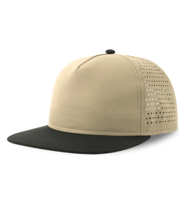 Hovedminiatyrbilde av Khaki-Black Atlantis Bank Five-S Resirkulert Polyester Caps