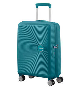 Hovedminiatyrbilde av Jade Green American Tourister Soundbox Utvidbar Koffert med 4 hjul 55 cm