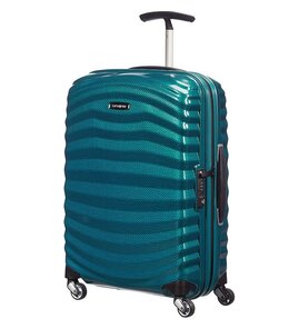 Hovedminiatyrbilde av Petrol Blue Samsonite Lite-Shock Koffert med 4 Hjul 55 cm