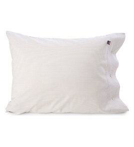 Hovedminiatyrbilde av Pin Point Beige/White Lexington Pin Point Bomull Putetrekk