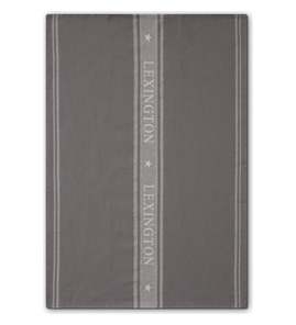 Hovedminiatyrbilde av Grey/White Lexington Icons Jacquard Bomull Kjøkkenhåndkle