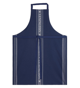 Hovedminiatyrbilde av Dress Blue/White Lexington Icons Økologisk Bomull  Forkle