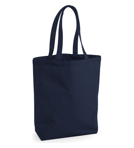 Hovedminiatyrbilde av French Navy Westford Mill Camden 407 g/m2 Fairtrade Bomull 13L Handlenett