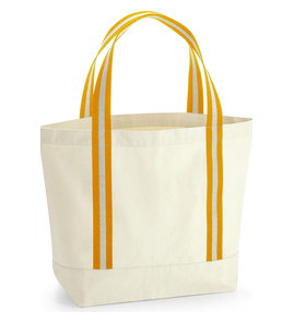 Produktbilde for Westford Mill Boat EarthAware® 340 g/m2 Økologisk Bomullskanvas 19L Strandveske