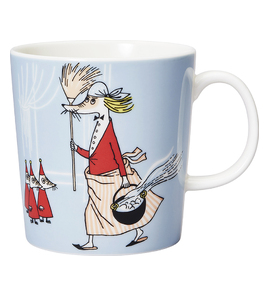 Hovedminiatyrbilde av Filifjonka grå Moomin Arabia Mummi 300 ml Porselen Krus