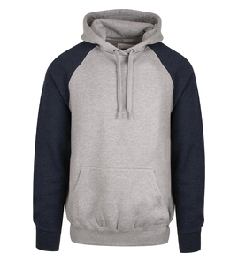 Hovedminiatyrbilde av Gråmelert/Marinemelert You Harlem Raglan Hettegenser