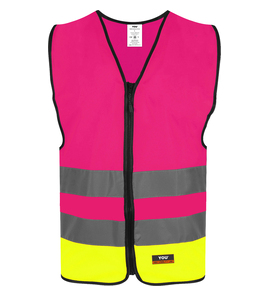 Hovedminiatyrbilde av Safety Pink/Safety Gul You Eskilstuna Refleksvest