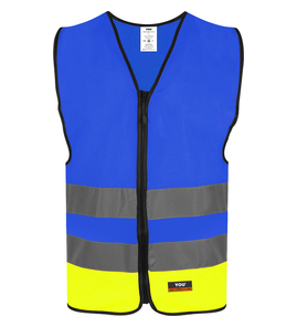 Hovedminiatyrbilde av Kornblå/Safety Gul You Eskilstuna Refleksvest