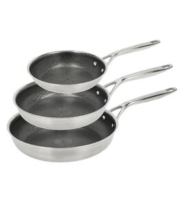 Produktbilde for Morsø 79Nord Hybrid 3 deler Stekepannesett 