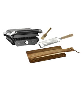 Produktbilde for Nordic Sense Gavesett med Paninigrill og Holm Skjærefjøl